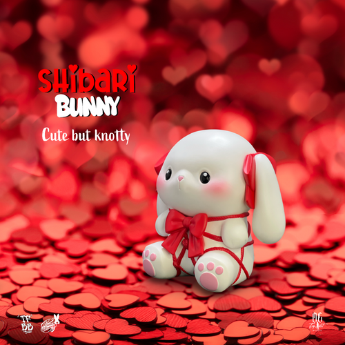 Shibari Bunny Art Figure